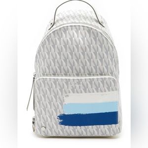 Sam Edelman | Gabrina Backpack | White Blue Multi